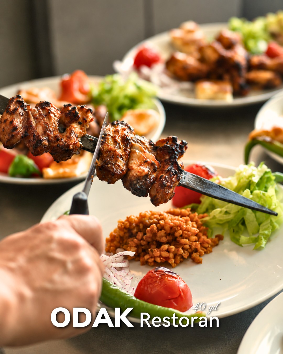 Odak Restoran şiş lezzetleri